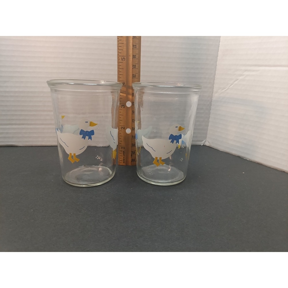 Vintage Ducks Juice Glasses-2/cottage Core/vintage Ducks/90s Ducks Kitchen